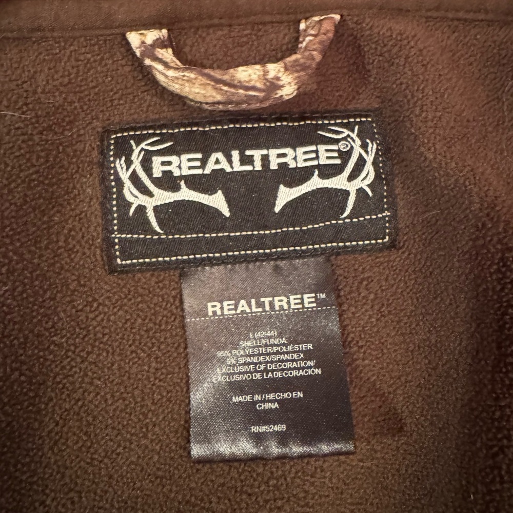 Realtree Dark Brown Outdoor Apparel